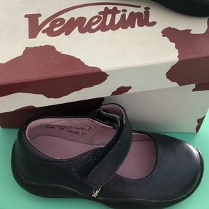 Navy Blue Mary Jane Venettini shoes